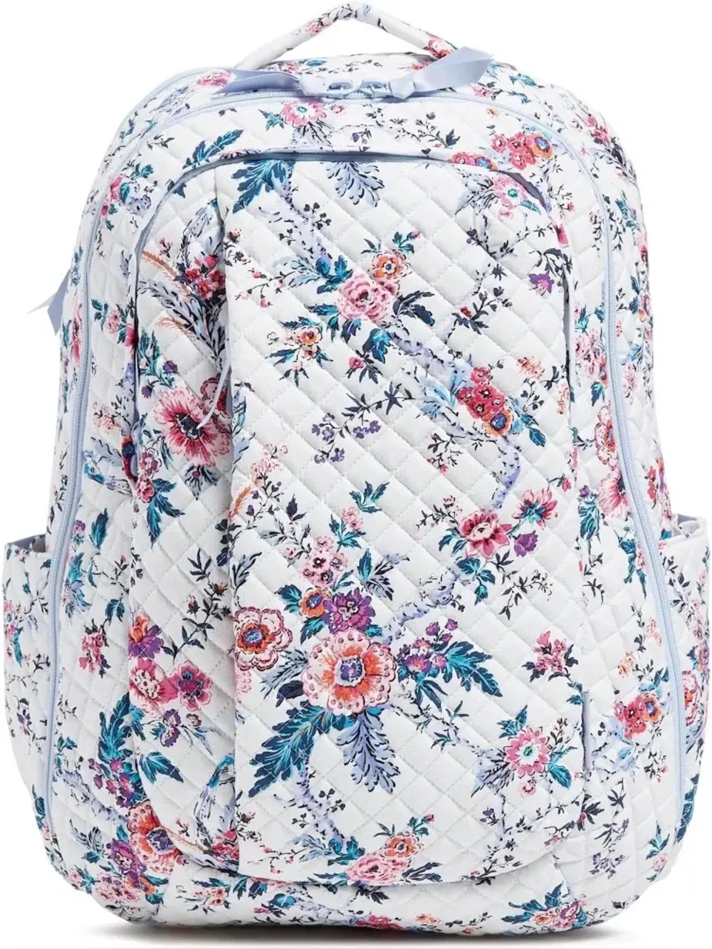 VERA BRADLEY -Cotton Large Travel Backpack Travel Bag, Magnifique Floral- NWT